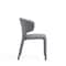 Manhattan Comfort Conrad Woven Tweed Dining Chair in Grey - Set of 2 DC031-WGY - alternate 3